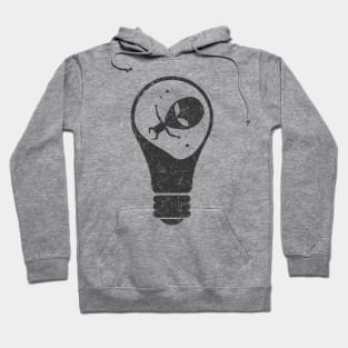 Light Bulb - Alien Hoodie